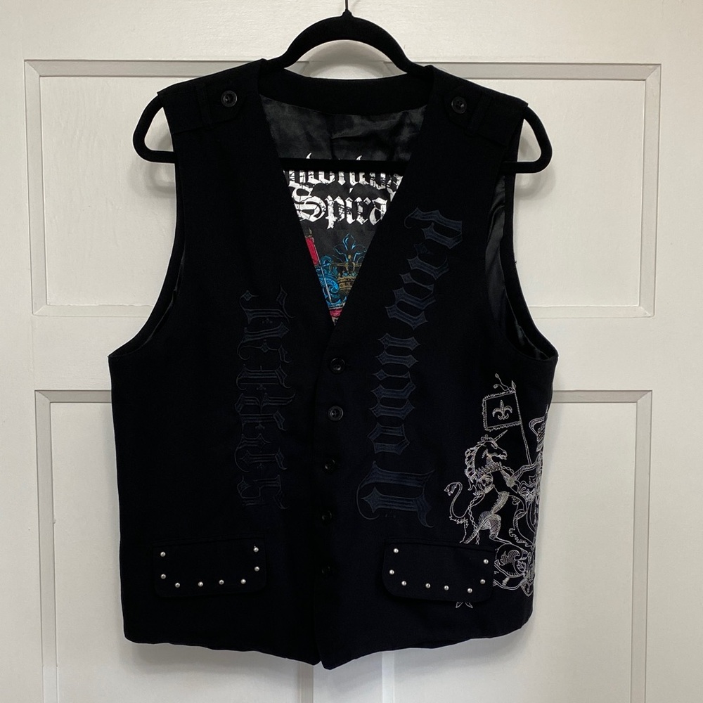 Spiral Direct Edgy Graphic Vest